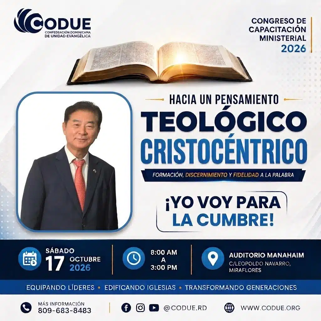 Hacia un Pensamiento Teológico Cristo céntrico-Pastor Pedro Choi